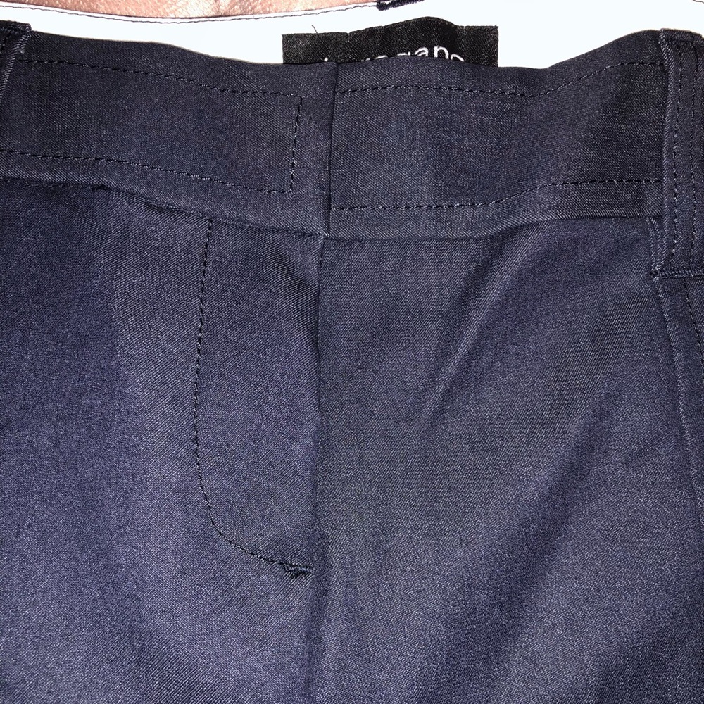 Sharagano denim look Capri slacks